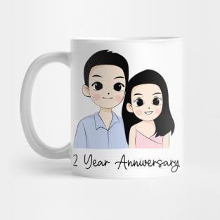 2 year anniversary Mug